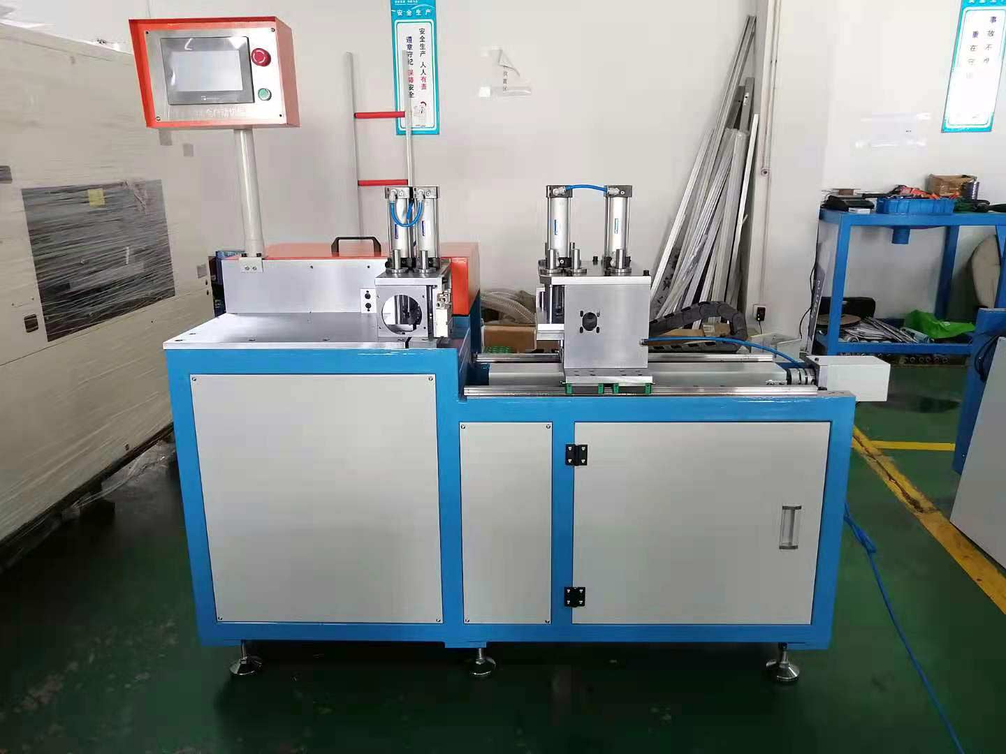 浙江新昌SDY-Q300全自動(dòng)切鋁機(jī)定制款的發(fā)貨了